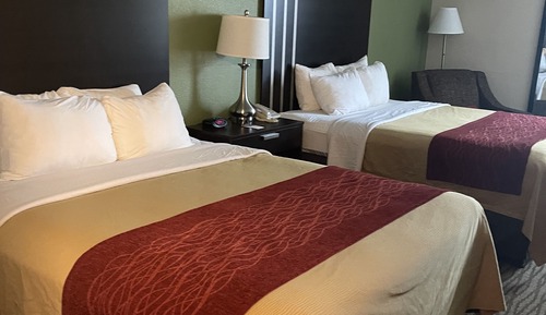 Standard Room, 2 Double Beds, Non Smoking