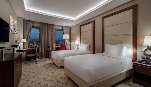 Deluxe Room, 2 Twin Beds, Non Smoking, View