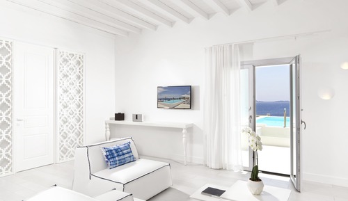 Suite, Private Pool, Sea View (Katikies)