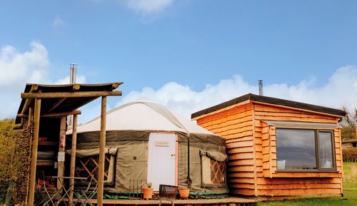 Tent, Valley View, Garden Area