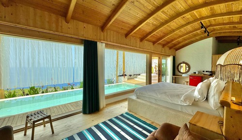 Orkide King Room Full Sea view (%95 Privacy-Heated Pool 1-31 October 2025) 