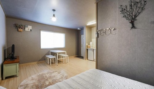 Room (Dasom (queen bed individual barbecue))