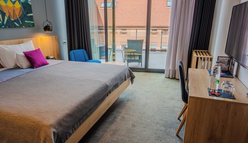 Superior Double Room, Balcony