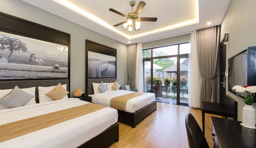 Deluxe Double or Twin Room, Garden View