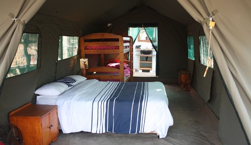 Deluxe Tent, Multiple Beds, Lake View