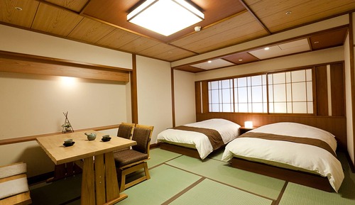 Japanese Style Twin Room with Shower Only