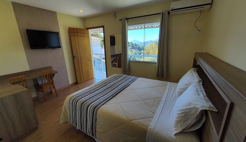 Twin Room, Air conditioning, Mountain View