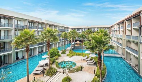 Room, 2 Twin Beds, Non Smoking, Pool View