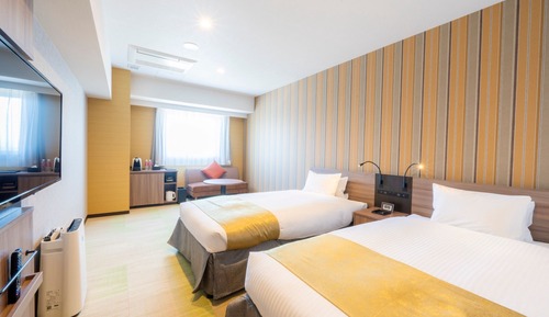 Deluxe Twin Room for 3 people, Non Smoking (Housekeeping Once Every 3 Days)