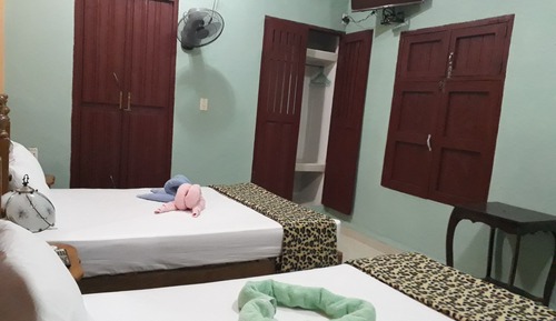 Family Double Room, Courtyard View