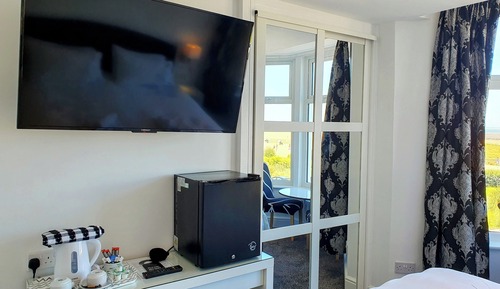 Deluxe Double Room, 1 King Bed, Sea View