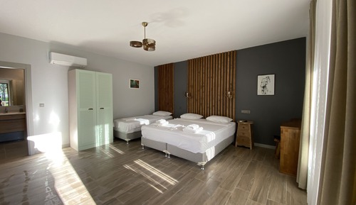 Deluxe Triple Room, Balcony, Garden View