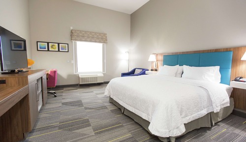 Room, 1 King Bed, Refrigerator & Microwave