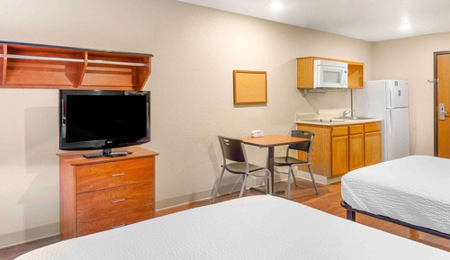 Standard Studio, 2 Double Beds, Non Smoking, Refrigerator & Microwave