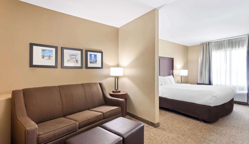Suite, 1 King Bed with Sofa bed, Accessible, Non Smoking