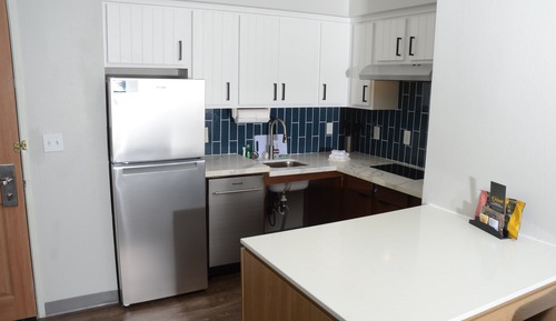 Suite, 1 Bedroom, Accessible, Kitchen (1 Queen, Mobility Accessible)
