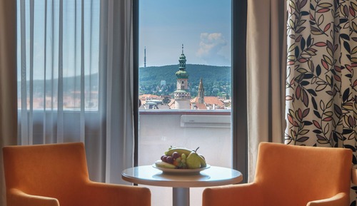 Deluxe Double Room, Balcony, City View