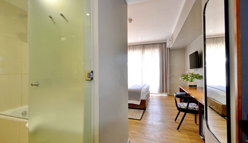 Deluxe Twin Room, 1 Double Bed, Ensuite, Garden View