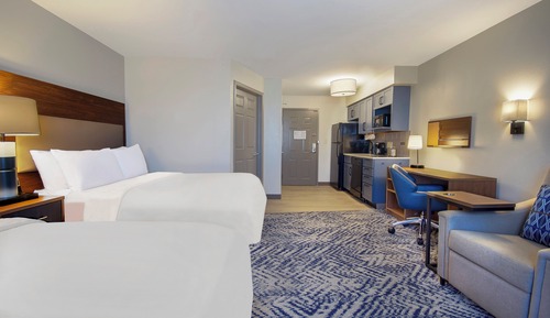 Studio Suite, 2 Queen Beds, Hearing Accessible (Mobility, Access Tub)