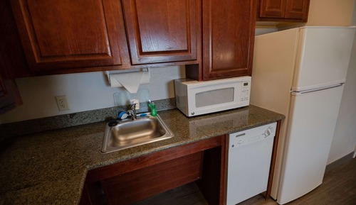 Studio Suite, 1 Queen Bed, Accessible (Hearing - Roll in Shower)