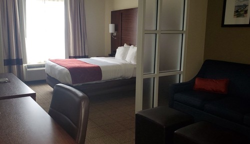 Suite, 1 King Bed with Sofa bed, Accessible, Non Smoking