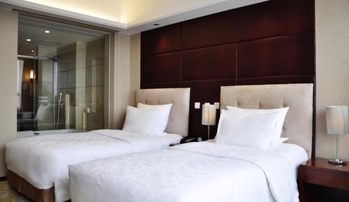 Deluxe Room, 2 Twin Beds, Business Lounge Access