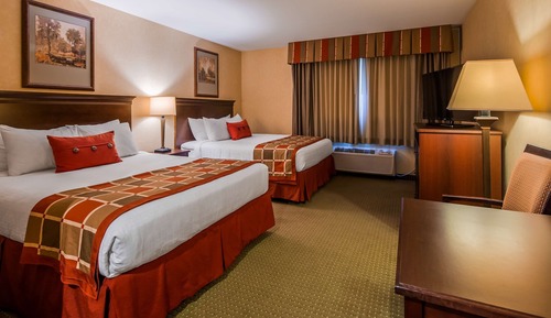 Standard Room, 2 Queen Beds, Non Smoking, Refrigerator