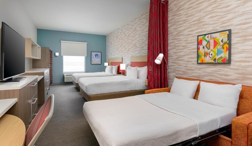 Studio, 2 Queen Beds, Non Smoking (Enlarged)