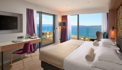 Deluxe Double or Twin Room, Sea View