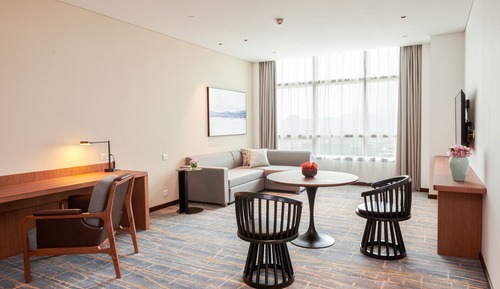 Suite, 1 King Bed with Sofa bed