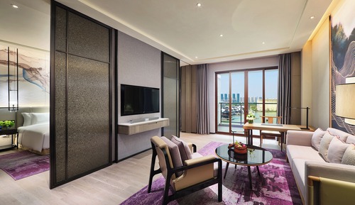 Junior Suite, 1 King Bed (Additional Living Area)