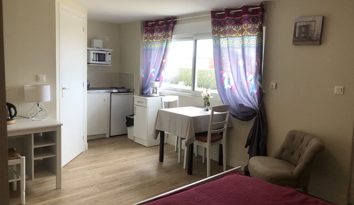 Comfort Studio, 1 Queen Bed, Kitchenette, Partial Sea View