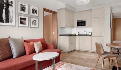 Premium Room, 1 King Bed, Kitchen