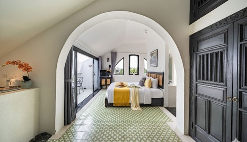 Superior Double Room, Balcony, Garden View