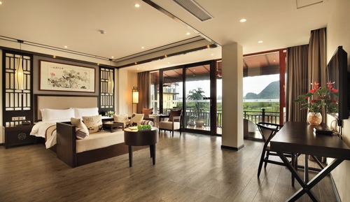 Superior Triple Room, Balcony, Hill View
