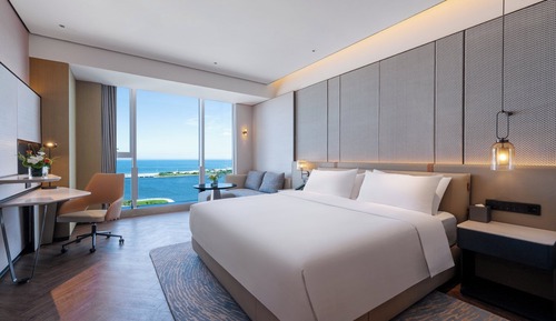 Standard Room, 1 King Bed, Sea View