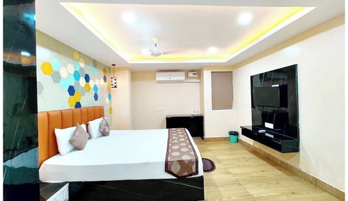Deluxe Double Room, Multiple Beds, Air conditioning
