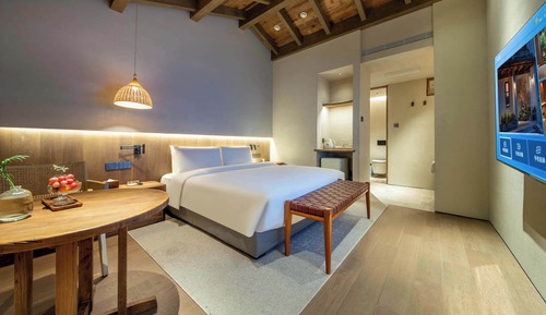 Standard Double Room, Patio, Courtyard View