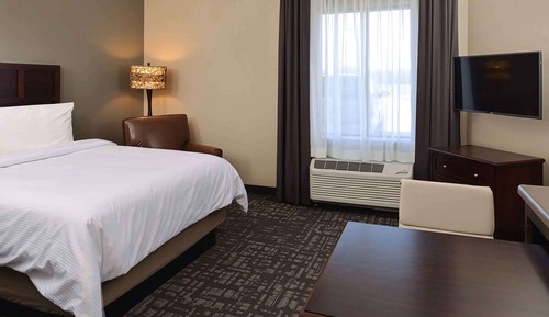 Studio, 1 Queen Bed, Non Smoking, Refrigerator & Microwave