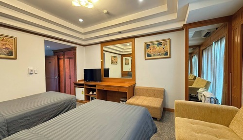 Deluxe Twin Room, Pool View