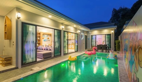 Family Villa, 3 Bedrooms, Balcony