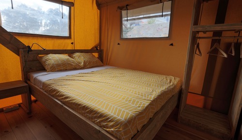 Family Tent, Kitchen, River View (SOL)