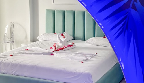 Deluxe Quadruple Room, Balcony, Sea View