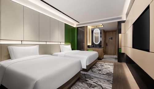 Deluxe Room, 2 Twin Beds, Non Smoking, Garden View