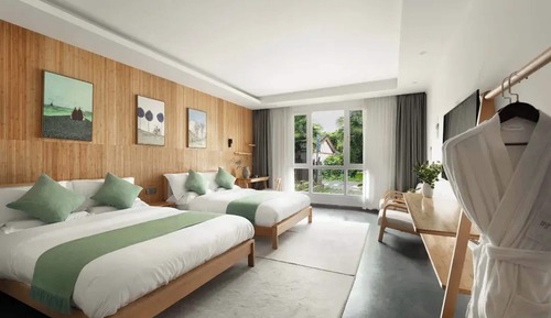 Elite Twin Room, Garden View