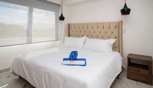 Comfort Apartment, 1 King Bed with Sofa bed, City View (204B)
