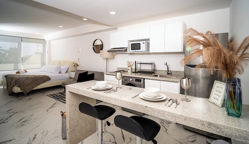 Comfort Apartment, 1 King Bed with Sofa bed, City View (206A)