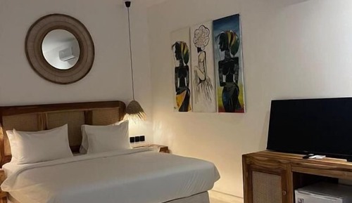 Standard Double Room, Balcony, Pool View