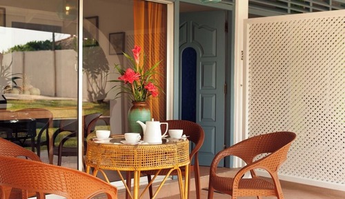 Deluxe Double Room, Patio, Sea View