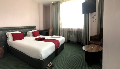 Deluxe Double Room, Balcony, City View